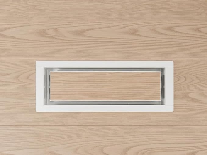 Drop-In Metal Floor Register