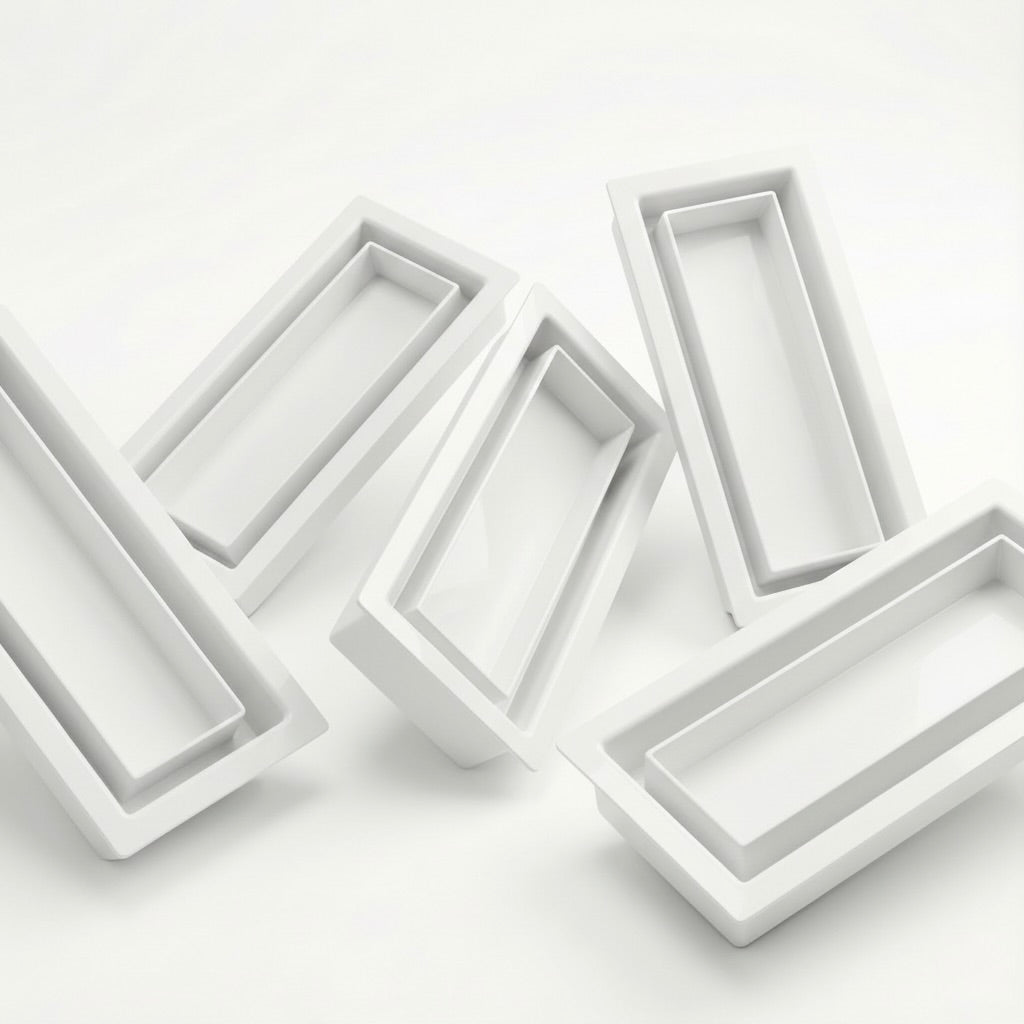 5 pack of White Khan Supply CO drop in floor vents