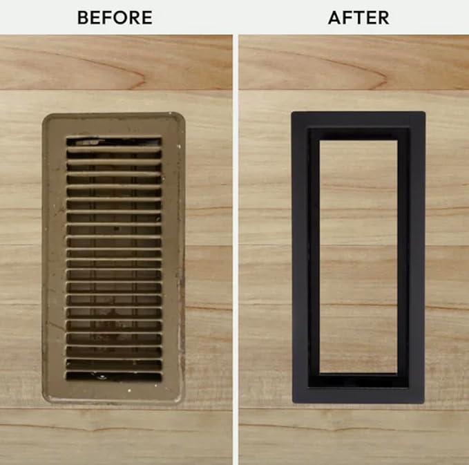 Drop-In Metal Floor Register