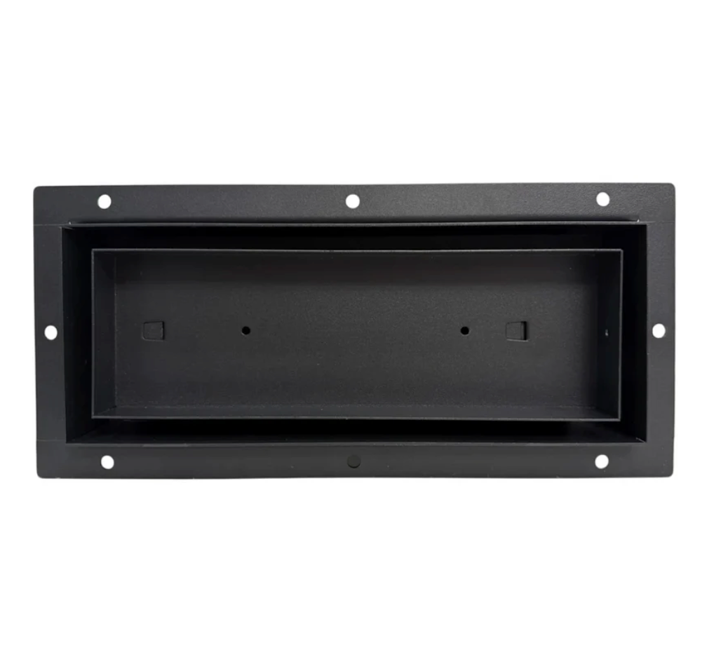 Flush Metal Floor Register With Damper