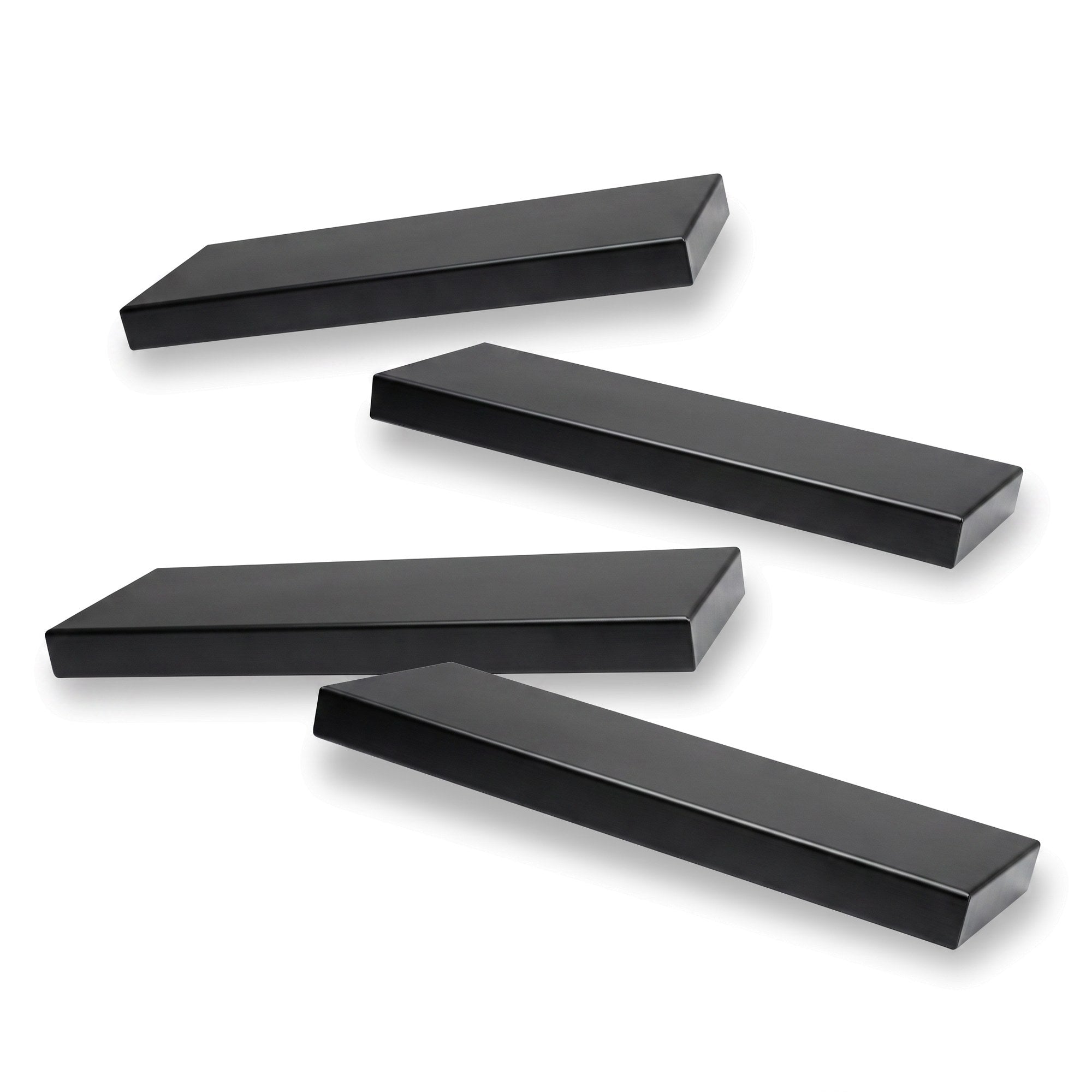 Four matte black metal Khan Supply CO drop-in vent inserts, 4-pack