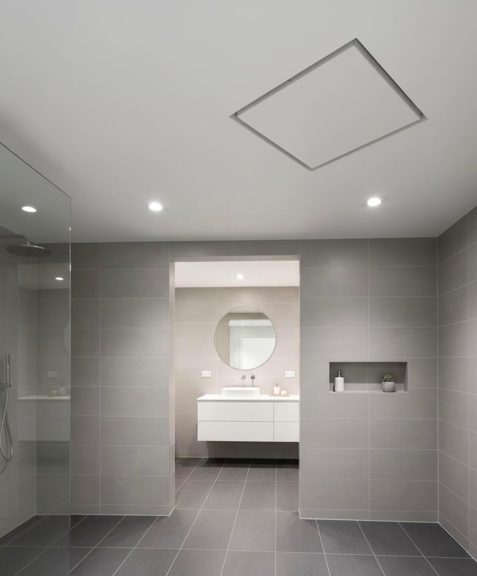 14x14 Metal Flush Exhaust Fan Cover Mount