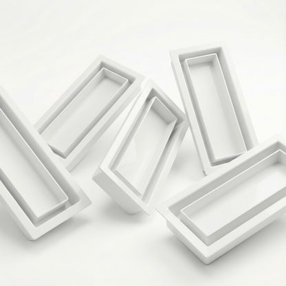 5 pack of White Khan Supply CO drop in floor vents