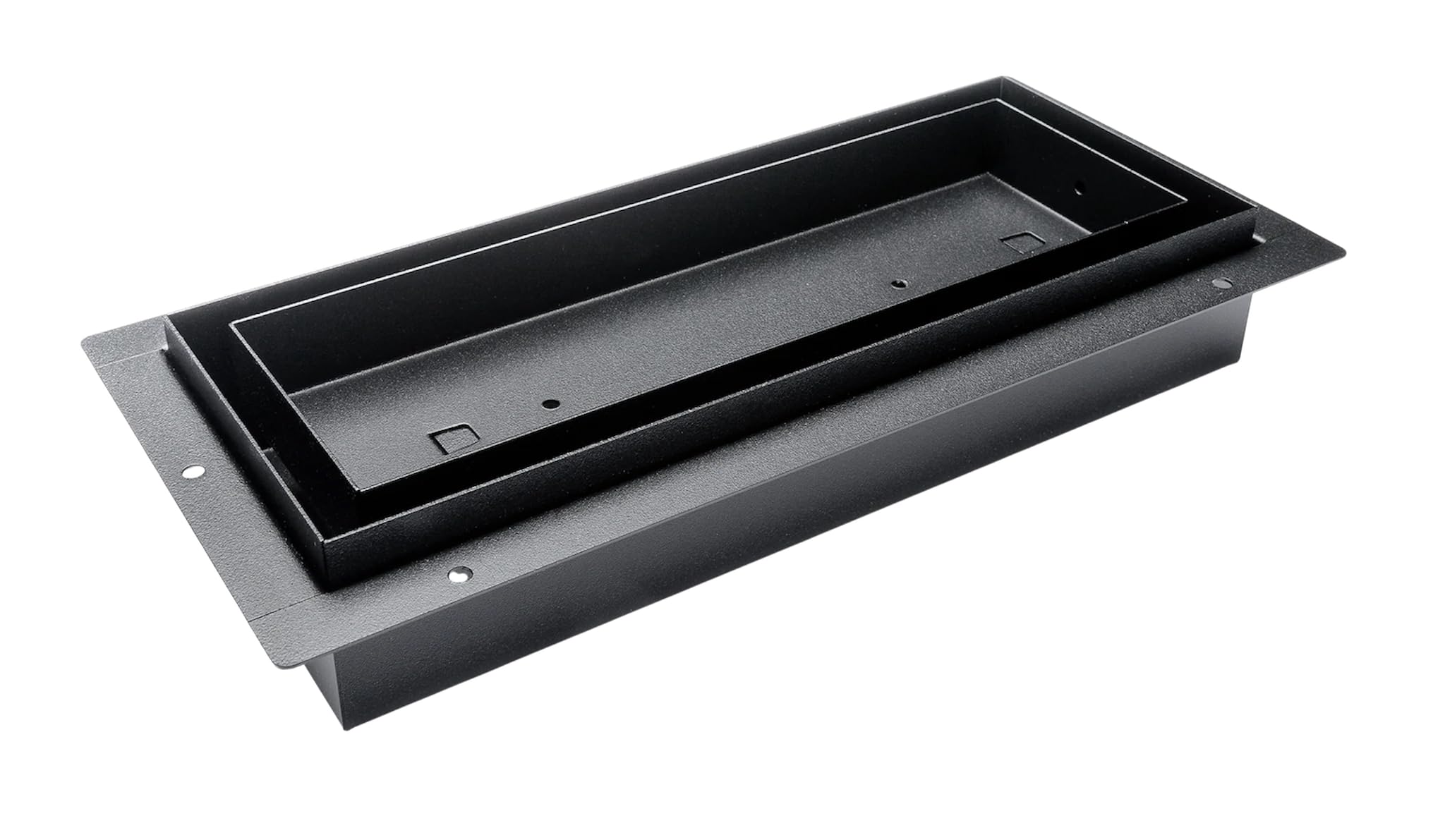 Under-mount Pro Flush Metal Floor Register – 4x10