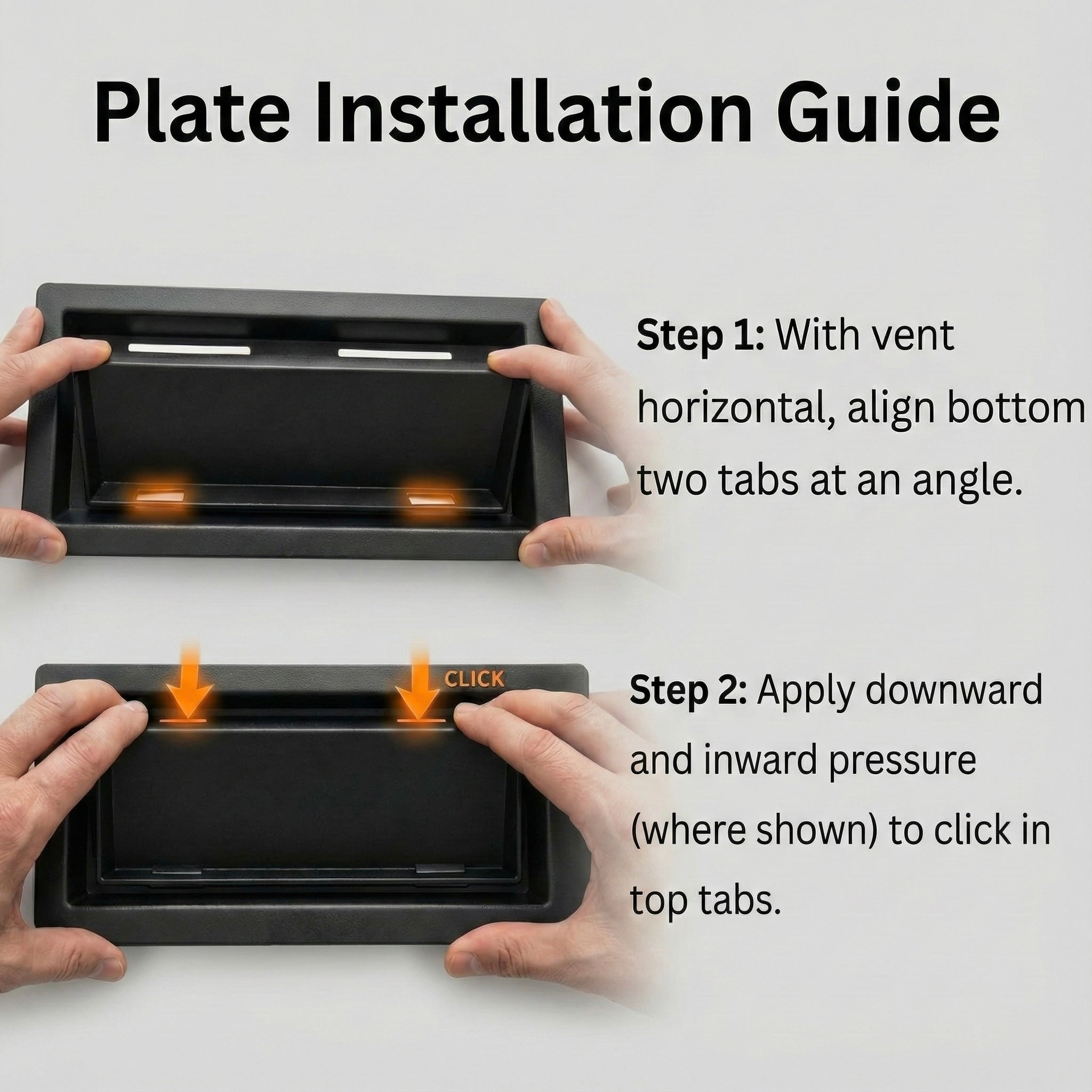Drop-In Metal Floor Register