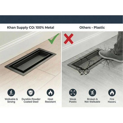 Drop-In Floor Vent [Metal]