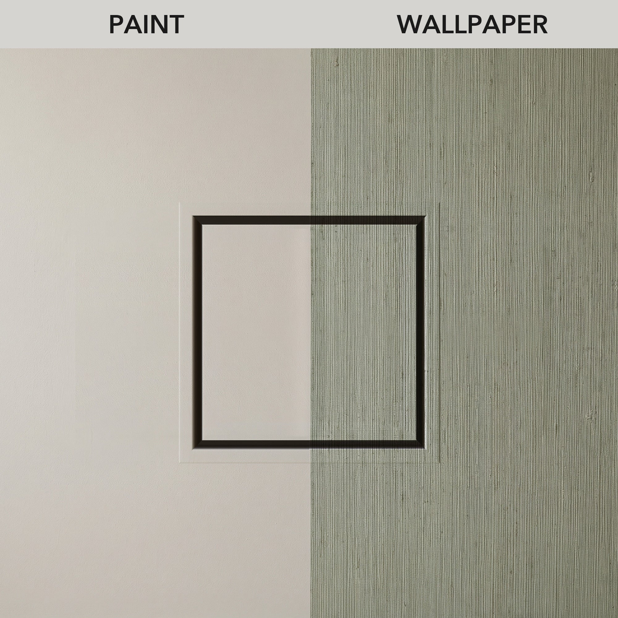 Square framed wall vent finished to match paint or wallpaper — Khan Supply CO