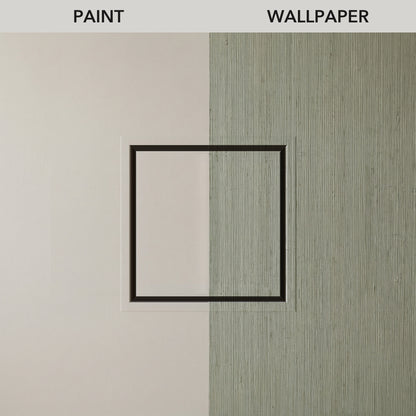Square framed wall vent finished to match paint or wallpaper — Khan Supply CO