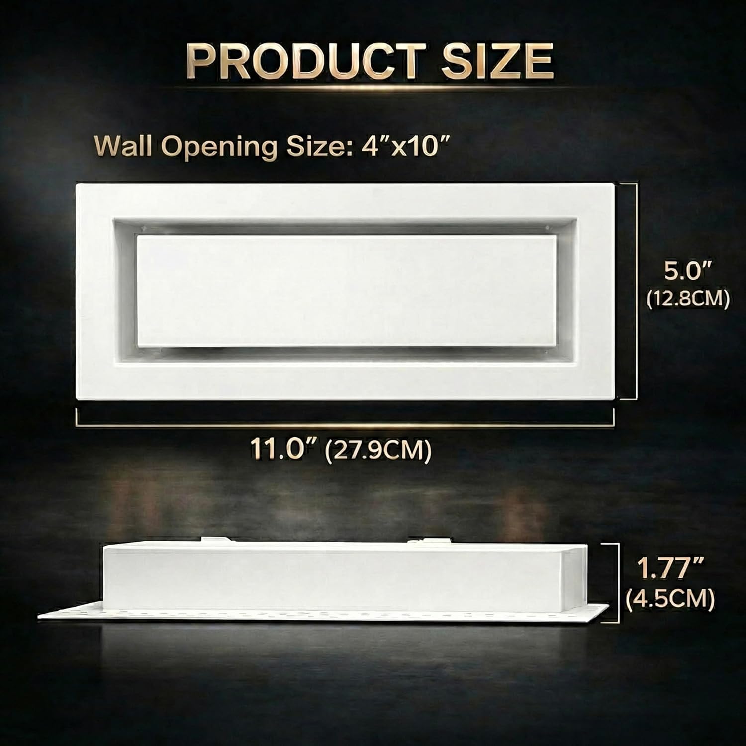 Framed Wall Vent [Metal]