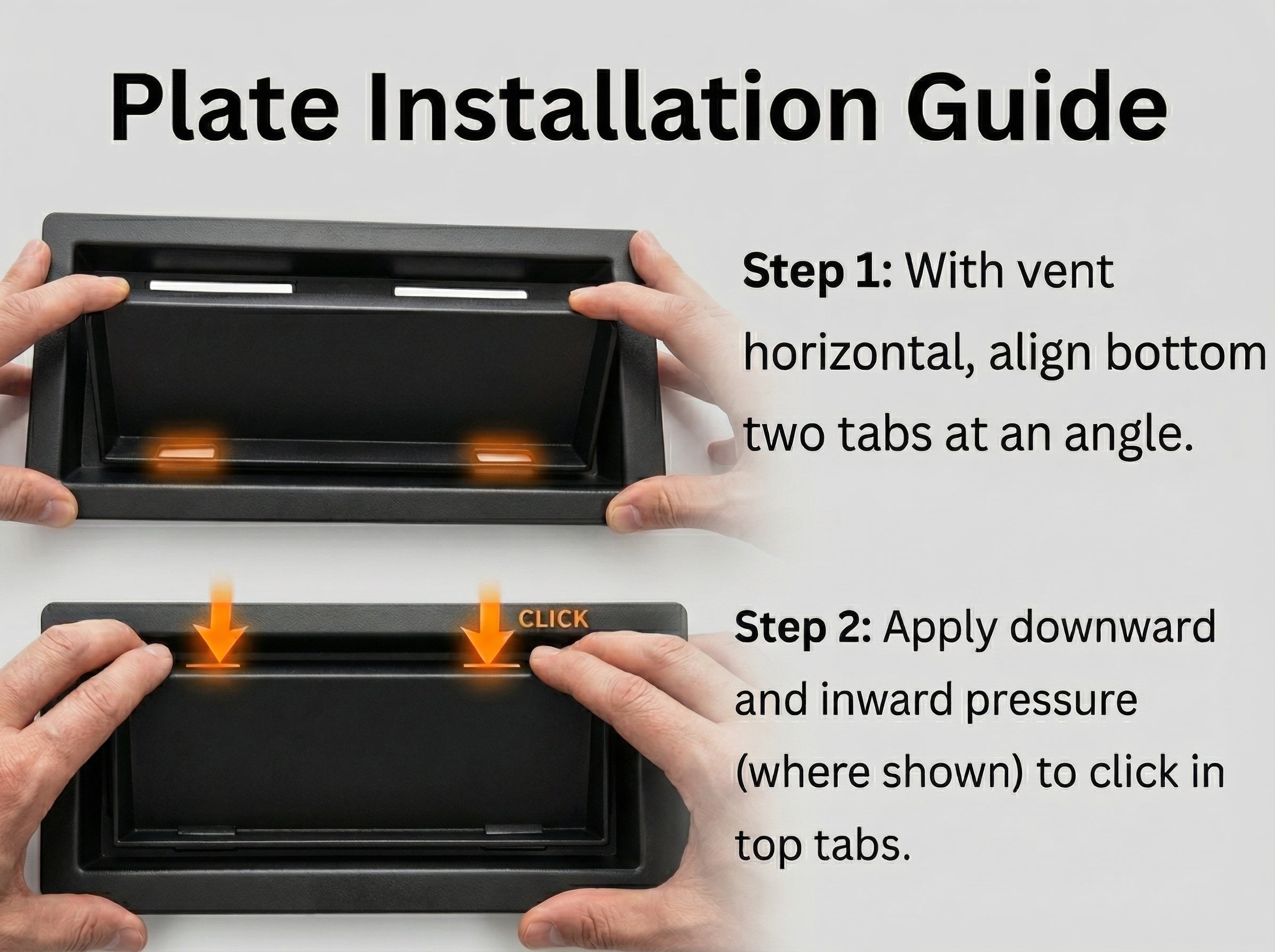 Drop-In Metal Floor Register