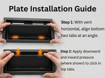 Drop-In Metal Floor Register